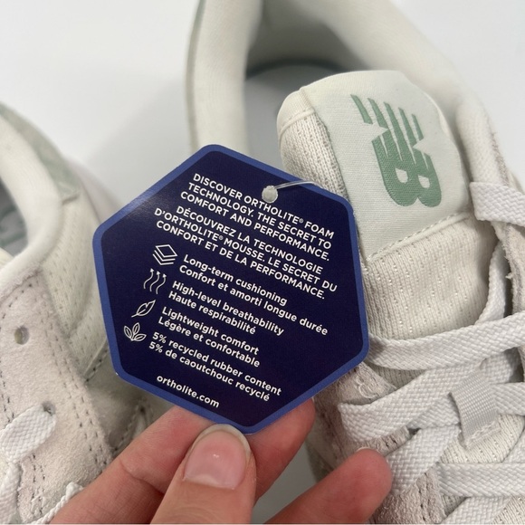 New Balance CT302 White Green Calssic Tie Dye Suede Upper Lace Up Sneakers 11 - Picture 6 of 14